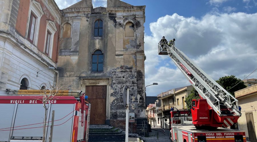 Giarre, sopralluogo chiesa del Convento, il Vescovo di Acireale invia una precisazione