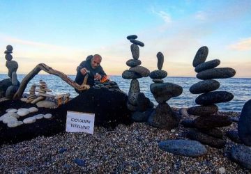 Il mascalese Giovanni Vitellino vince il World Rock Stacking 2021