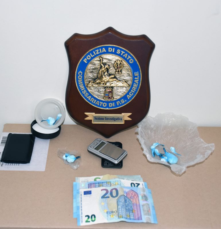 Acireale, arrestato uno dei “terminali” dello spaccio di cocaina