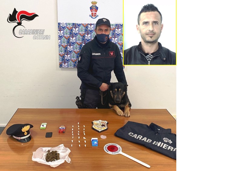 Caltagirone, tenta inutilmente di beffare i Carabinieri: arrestato