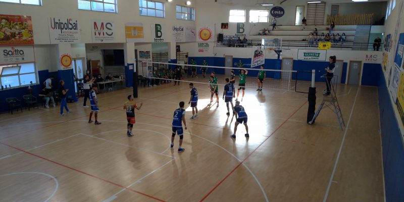 Volley serie B maschile, crollo del Papiro nell’andata dei playoff