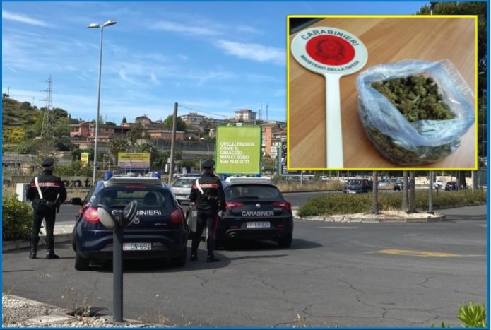 Viaggiava con la marijuana nascosta sotto il sedile: meccanico in manette