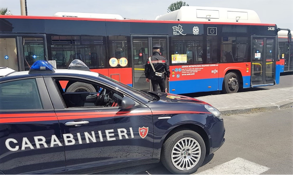 Catania, 46enne mascalese evade da comunità: preso al capolinea dell’Atm
