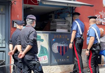 Catania, servizio anticrimine a Picanello: chiuso un chiosco