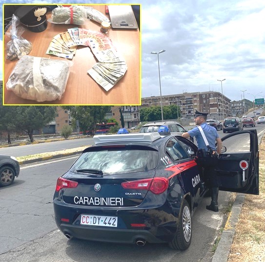 Catania, beccato con la droga in casa: arrestato belpassese