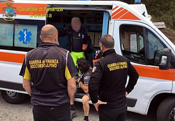 Etna, ciclista ferito soccorso sulla pista altomontana