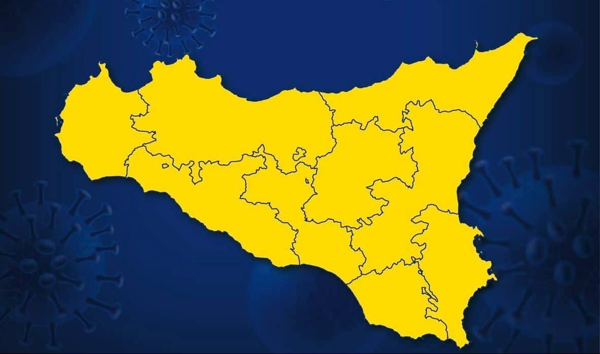 Covid: da lunedì la Sicilia sarà gialla. Santa Teresa di Riva da domenica sarà “zona rossa”