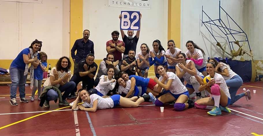 Volley femminile, storica promozione in B2 per lo Zafferana