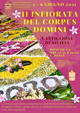 Castiglione di Sicilia: sabato e domenica “l’Infiorata del Corpus Domini”