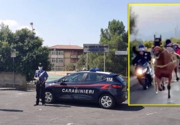 Camporotondo Etneo, altri sei siracusani denunciati per la folle corsa di cavalli alle &ldquo;Piscine&rdquo;
