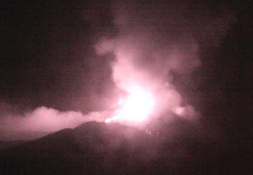 Etna, repentino incremento dell'attivit&agrave; stromboliana