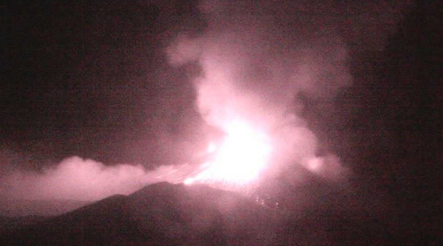 Etna, repentino incremento dell’attività stromboliana