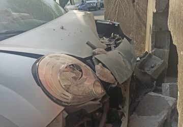 Giarre, incidente autonomo in via San Matteo