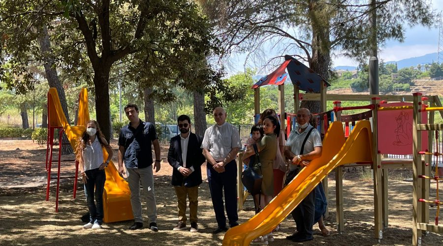 Giarre, rinasce la Bambinopoli di piazza Immacolata VD