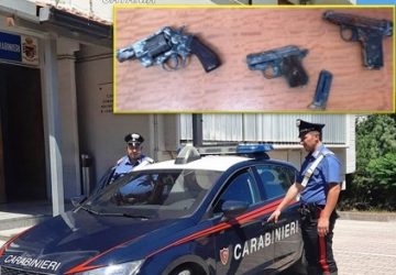 Palagonia, trovate armi nascoste in un casolare