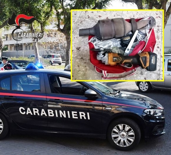 Furto di catalizzatori: in manette coppia di Acireale