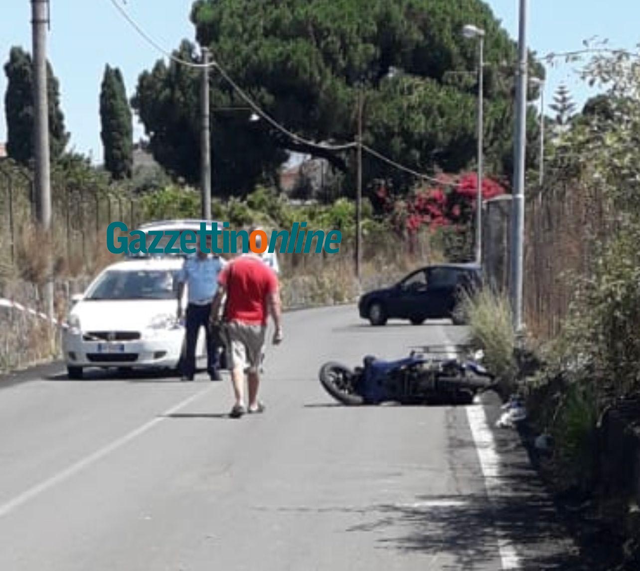 Incidente autonomo a Carruba di Riposto, feriti 2 giovani