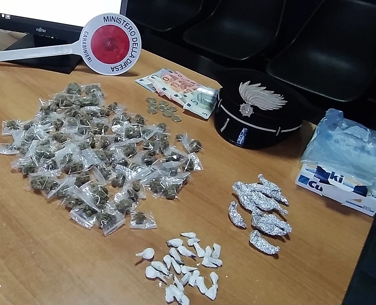 Catania, beccati due spacciatori in flagranza