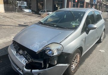 Mascali, incidente auto-moto sulla via Sicula Orientale