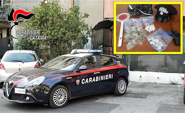 Catania, “guerra” agli spacciatori del “121”: in manette  un altro pusher