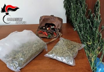Beccati con la droga in casa: un arresto e due denunce