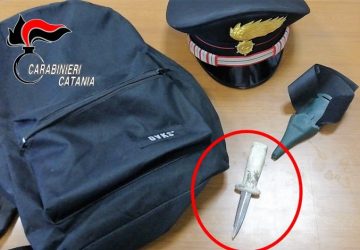 Gravina di Catania, arrestato mentre armato di coltello attendeva che la ex uscisse dal posto di lavoro