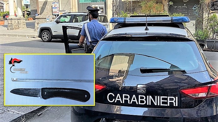 Catania, “Dammi 500 euro o ti scanno!”: senegalese arrestato in via Garibaldi