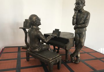 Milo, presentata la miniatura della statua di Lucio Dalla e Franco Battiato. A realizzare l’opera sarà lo scultore Placido Calì