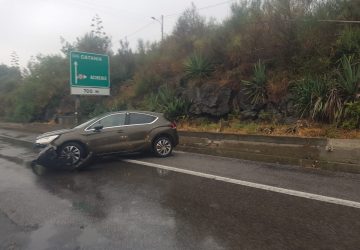 A18, incidente autonomo tra Giarre e Acireale