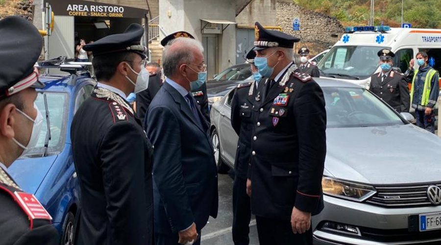 Sparatoria S.Maria Ammalati, comandante generale Cc, Luzi visita il brigadiere ferito