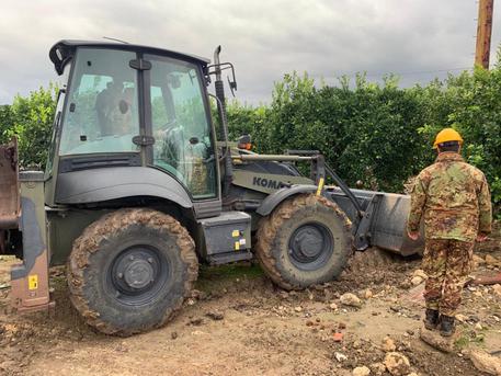 Emergenza maltempo: Esercito in azione a Scordia
