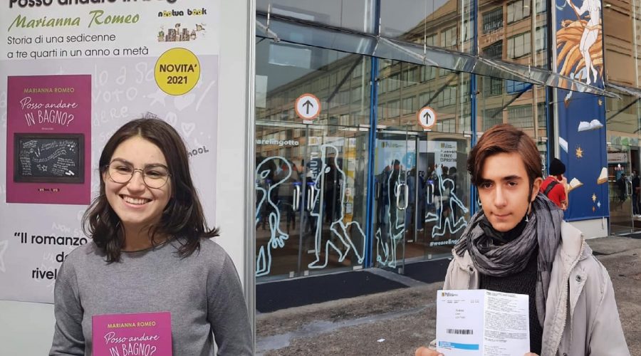 Giarre, due studenti scrittori e i loro libri al salone del libro di Torino