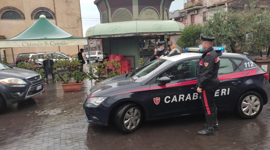 Giarre, tentato furto al chiosco di San Camillo