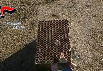 Catania, fuochi d&rsquo;artificio per festeggiare il prossimo arrivo di una bimba