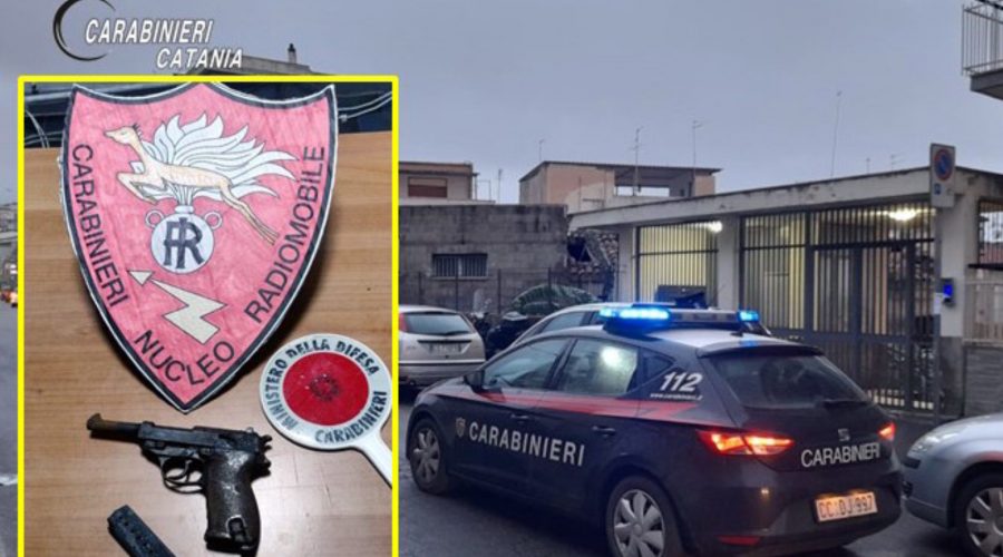 Catania, andava in giro con una pistola clandestina: arrestato