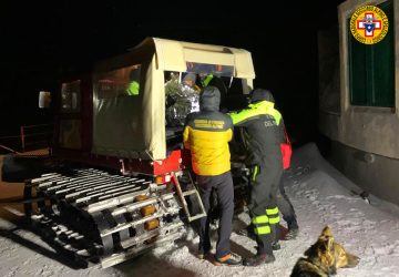Recuperati 3 escursionisti bloccati a quota 2900 sul versante Nord dell'Etna