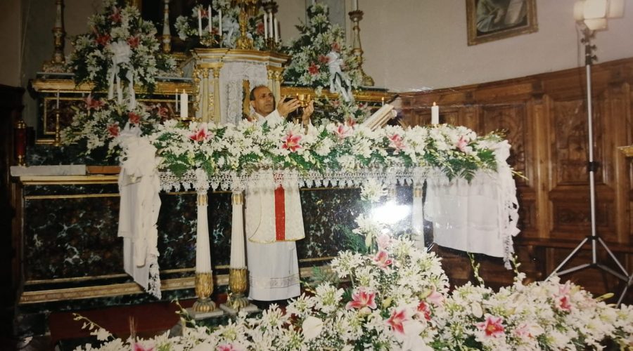 Lutto a Riposto per don Sebastiano Saturnino, parroco emerito della comunità di San Giuseppe