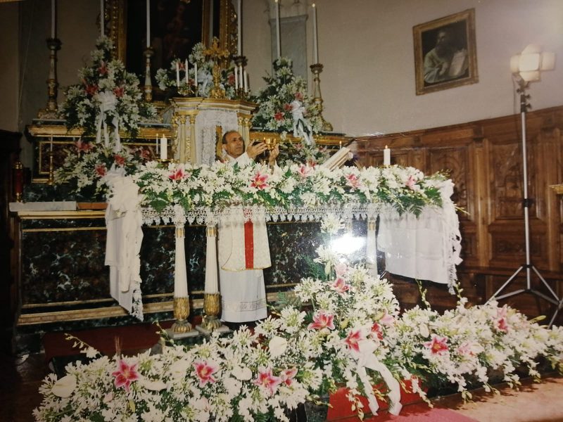 Lutto a Riposto per don Sebastiano Saturnino, parroco emerito della comunità di San Giuseppe