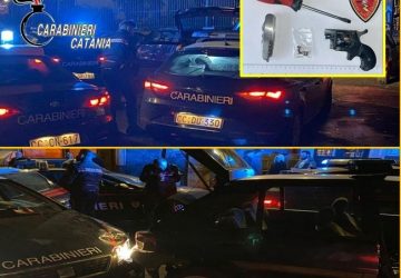 La folle notte di un pregiudicato catanese: rapina una prostituta e poi travolge i Carabinieri: arrestato