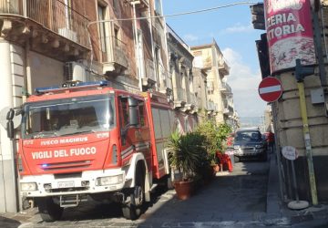 Giarre, duplice intervento dei Vvf per fuga gas