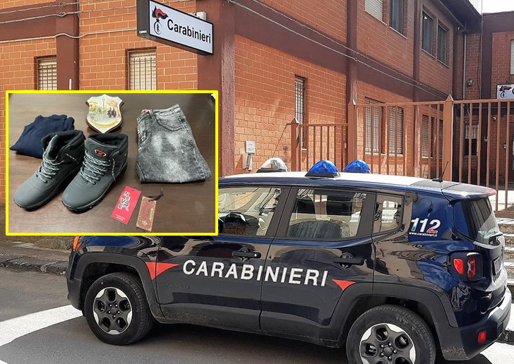 Grammichele, ruba costosi capi di vestiario: identificato e denunciato
