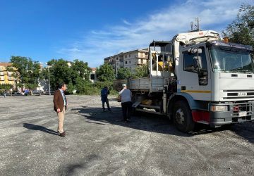 Giarre, al via i lavori nel parcheggio a raso di via Teatro