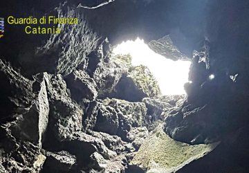Rinvenuti resti umani in una grotta lavica in territorio di Zafferana Etnea