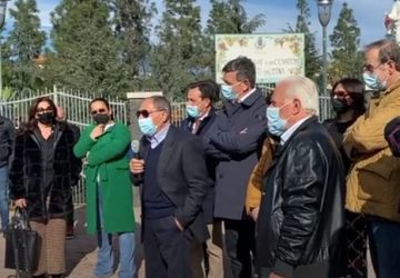 Macchia festeggia a sorpresa il sindaco Cantarella