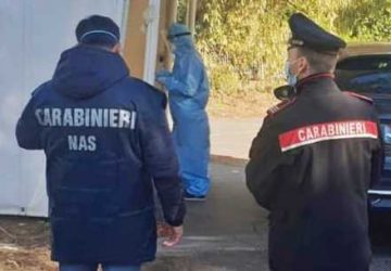 Covid: Nas Catania, 1500 ispezioni e 590 infrazioni