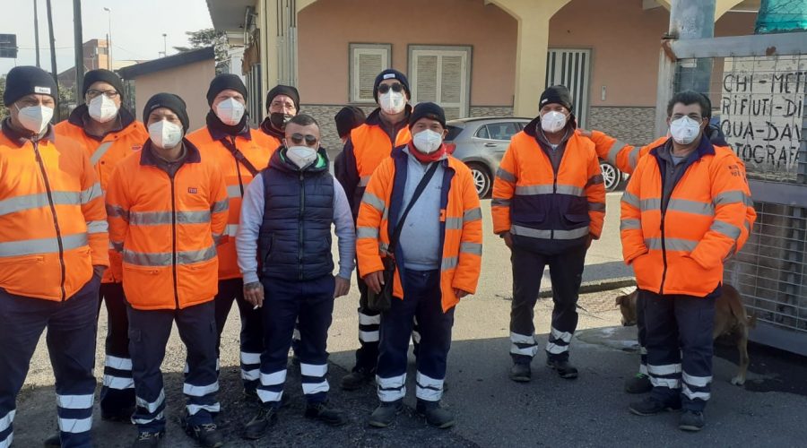 Riposto, sciopero degli operatori ecologici indetto dalla oo.ss FastConfsal