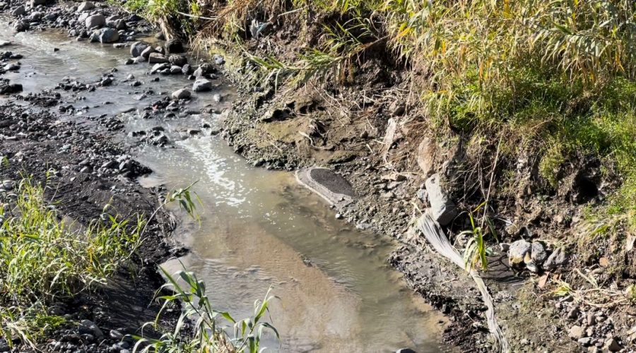 Liquami fognari nel torrente Macchia, nuovo sopralluogo del sindaco