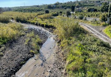 Nel torrente Macchia a S.Maria la Strada scorrono liquami fognari. Il sindaco: "Adesso basta con gli scaribarile"