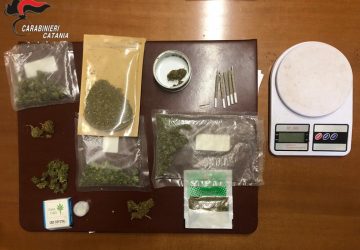 Castiglione di Sicilia, spaccio di sostanze stupefacenti: denunciato