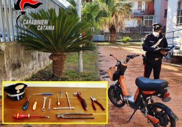 Riposto, avevano rubato un ciclomotore elettrico: denunciati dai Cc